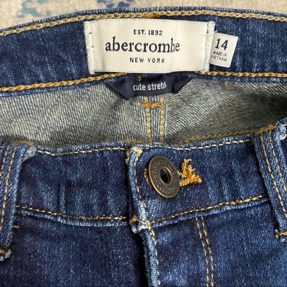 Abercrombie Girls Cute Stretch Maddy Denim Jean-14 - Picture 5 of 8
